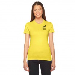 Ladies American Apparel Fine Jersey Short-Sleeve T-Shirt